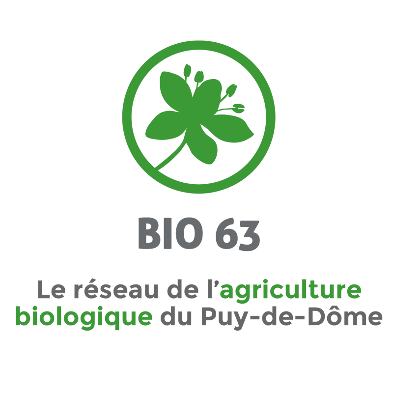 logo Bio63 - Réseau Agriculture Bio du Puy-de-Dôme